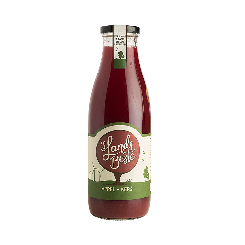Appel-Kersensap 750 ml van 'S Lands Beste | Kaas & Borrelz