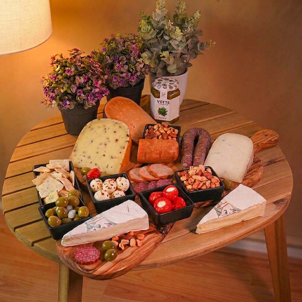 Borrelbox 6 "BorrelBaas Box" – inhoud BorrelBaas Box | Kaas & Borrelz