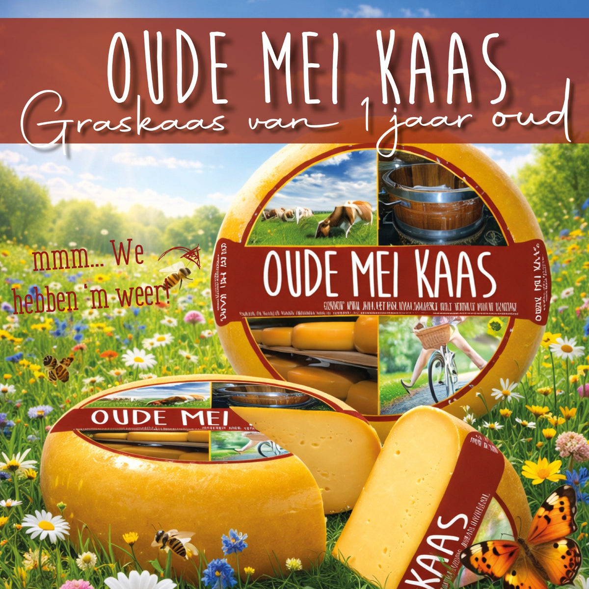 Oude Mei Kaas – Oude Mei Kaas oude graskaas | Kaas & Borrelz