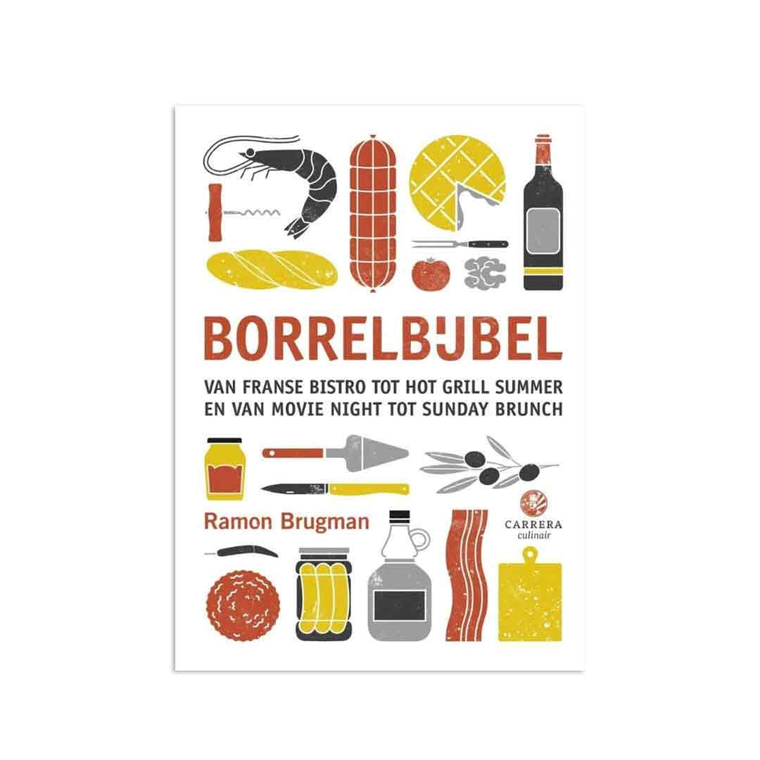 De Borrelbijbel receptenboek van Ramon Brugman | Kaas & Borrelz