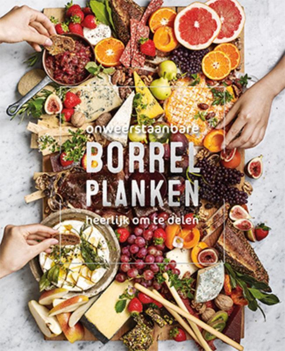 Borrelplanken receptenboek met recepten voor borrelplanken en buffettafels | Kaas & Borrelz