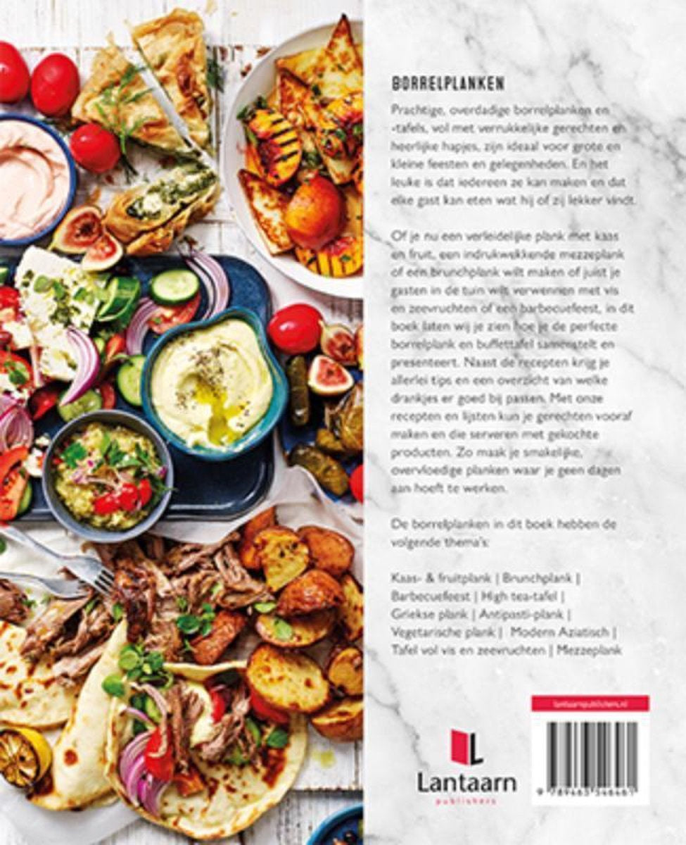 Borrelplanken boek met tips voor kaasplank, mezzeplank en brunchplank | Kaas & Borrelz