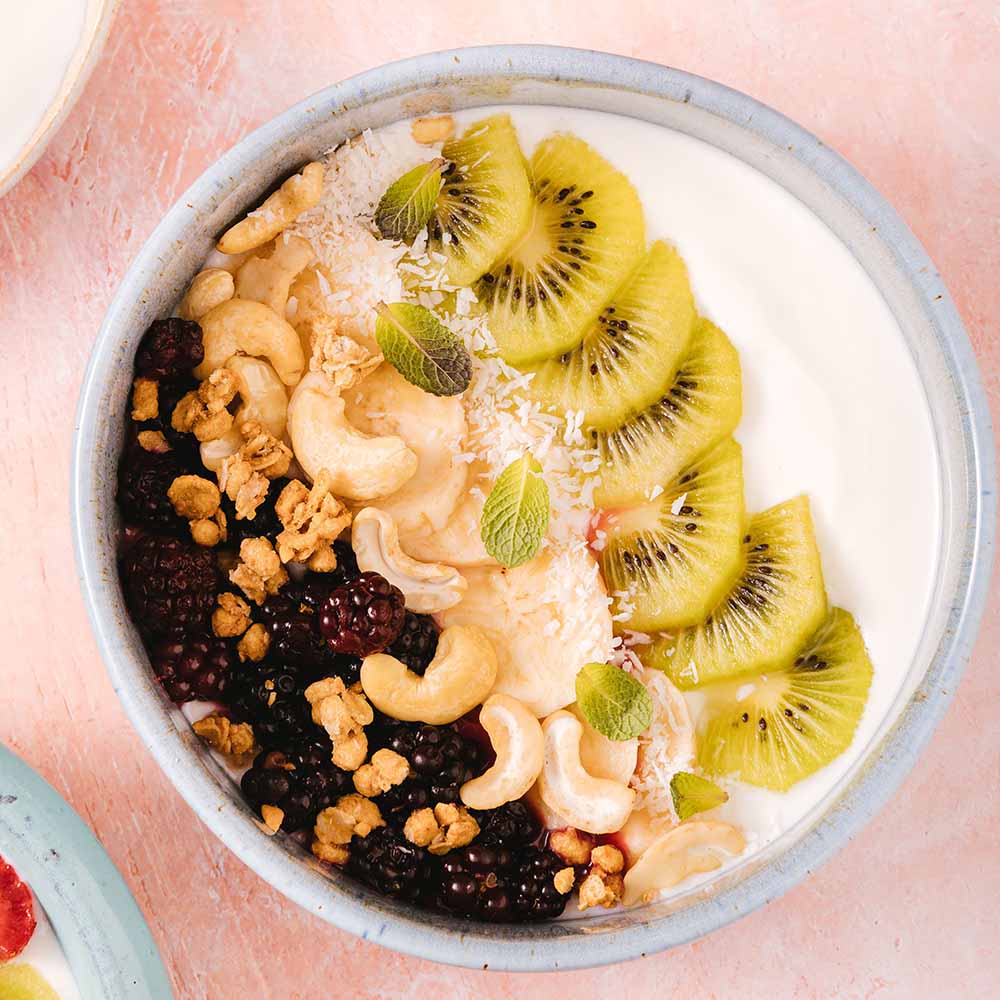 Rauwe cashewnoten – yoghurt met cashewnoten, ontbijt | Kaas & Borrelz