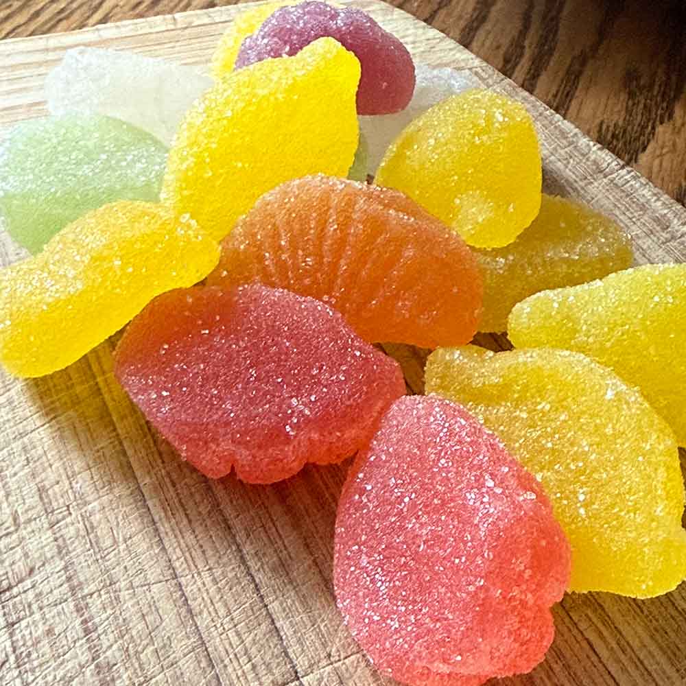 Zachtfruit kleurrijke lekkernij | Kaas & Borrelz