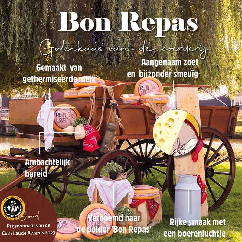 Bon Repas gatenkaas – Bon Repas gatenkaas banner | Kaas & Borrelz