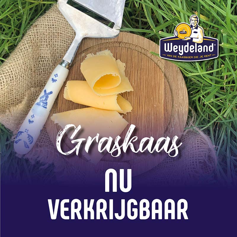 Weydeland 48+ Graskaas – Weydeland Graskaas banner kopen | Kaas & Borrelz