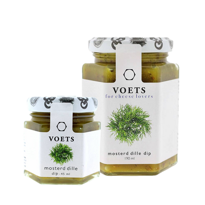 Mosterd Dille Saus 45 ml van Voets | Kaas & Borrelz