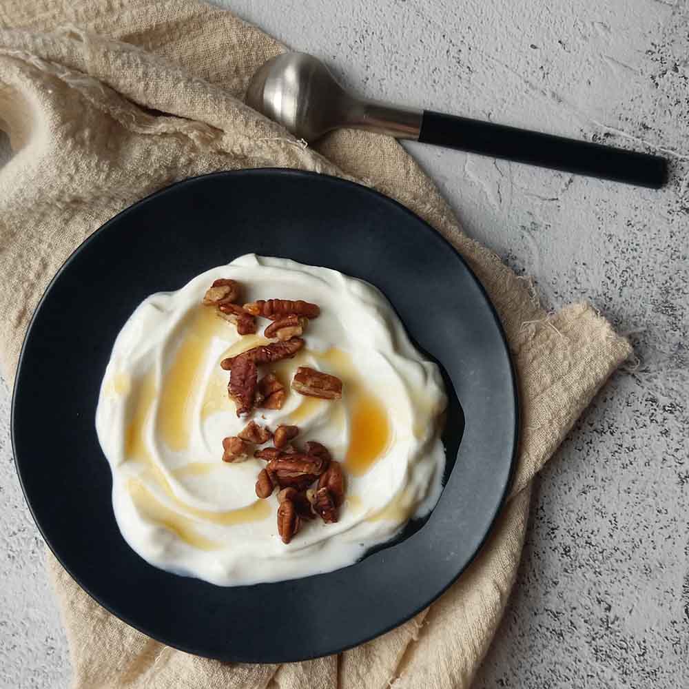 Pecannoot – yoghurt met pecannoten, ontbijt | Kaas & Borrelz