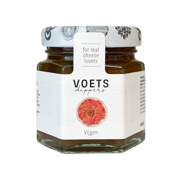 Vijgenjam 45 ml kaasdipper van Voets | Kaas & Borrelz