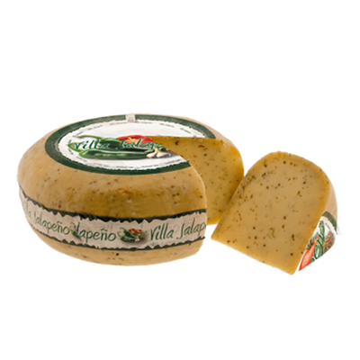 Villa Jalapeño pittige kaas – Villa Jalapeño pittige kaas met stukjes jalapeñopeper | Kaas & Borrelz
