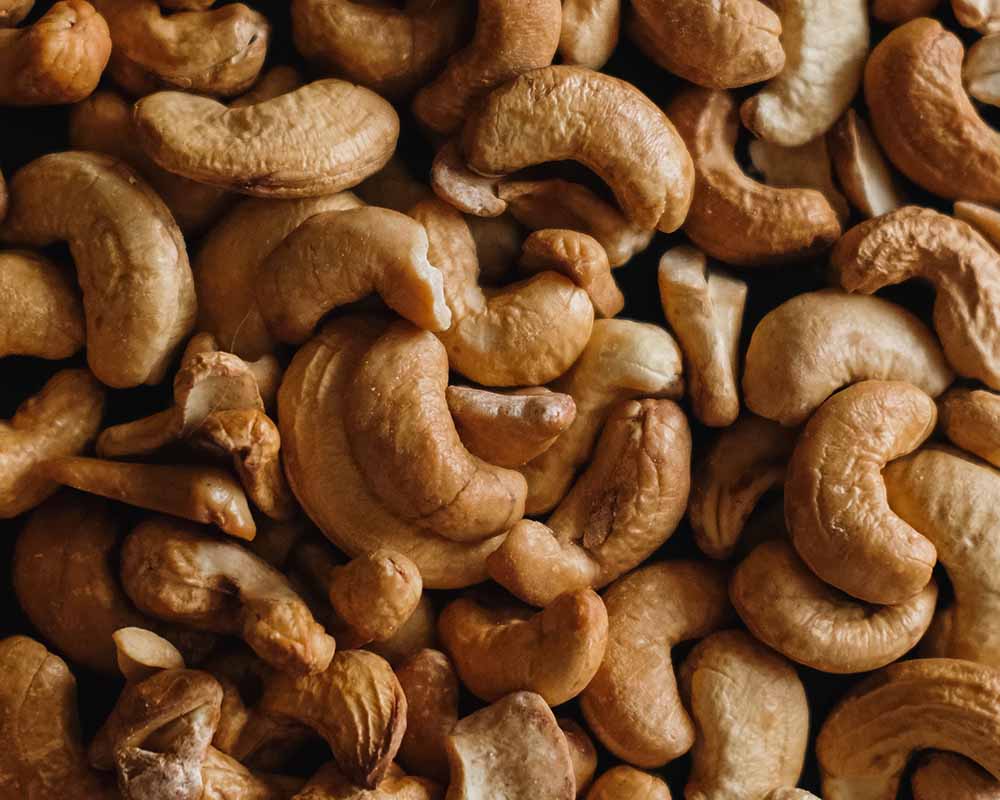 Cashewnoten close-up | Kaas & Borrelz