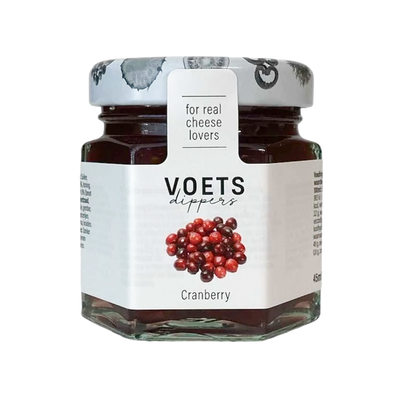 Cranberry Kaasdipper 45 ml van Voets | Kaas & Borrelz