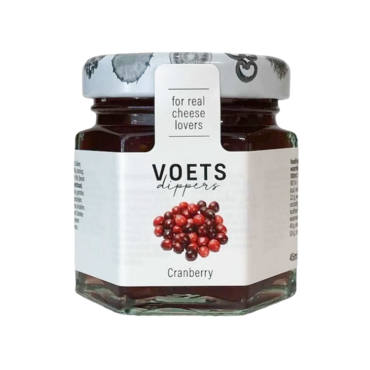 Cranberry Kaasdipper 45 ml van Voets | Kaas & Borrelz