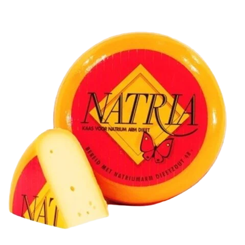 Natria zoutloze kaas – Natria zoutloze kaas, zoutarme kaas met kaliumzout | Kaas & Borrelz