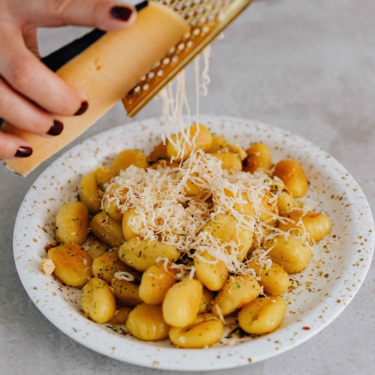 Gnocchi met geraspte harde kaas | Kaas & Borrelz